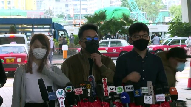 Ativistas pró-democracia são presos em Hong Kong