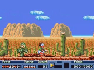 Quackshot (Mega Drive) Gameplay