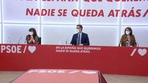 Sánchez preside la Comisión Ejecutiva Federal del PSOE