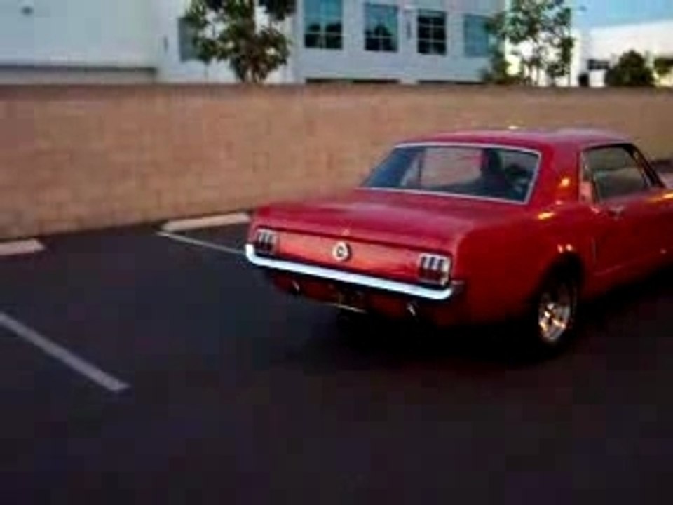 Ford Mustang  FLAMME