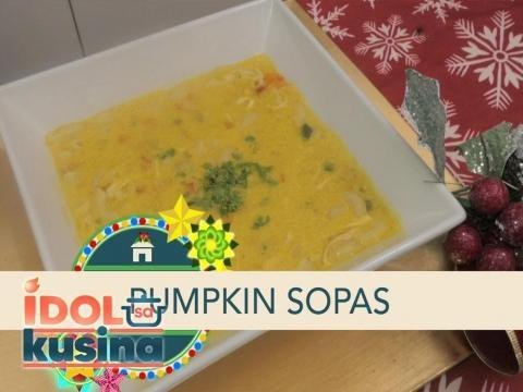 Idol sa Kusina: Pumpkin Sopas recipe by Chynna Ortaleza
