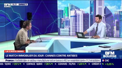 Karl Toussaint du Wast (Le tour de France de l'Immobilier) : Cannes ou Antibes, où investir ? - 23/11