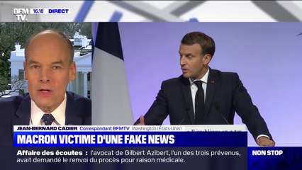 Une fake news sur Emmanuel Macron relayée par une journaliste du Washington Post