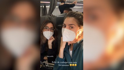 Paz Padilla y su hija comparten su experiencia de volver a un avión