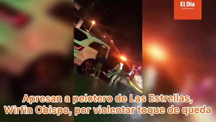 Apresan al pelotero Wirfin Obispo por violentar toque de queda
