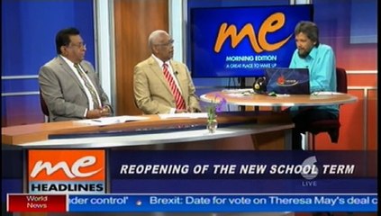 Reopening of the new school term - 01/07/2019