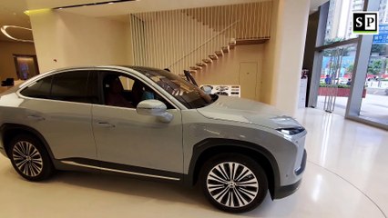 NIO EC6 review: walkaround in Shenzhen showroom; Tesla killer electric car made in China