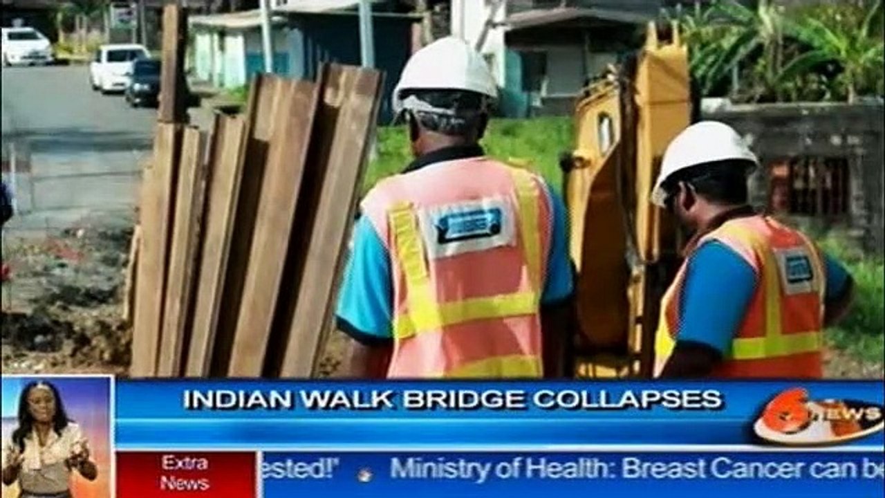 Indian Walk Bridge Collapse
