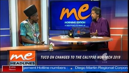 TUCO on changes to the Calypso Monarch 2019 - 1/10/2019
