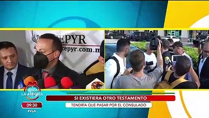 José Joel explica cuándo darán lectura del testamento de José José. | Venga La Alegría