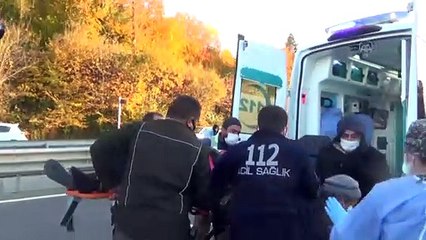 ZONGULDAK - Otomobil istinat duvarına çarptı: 2 ölü, 2 yaralı