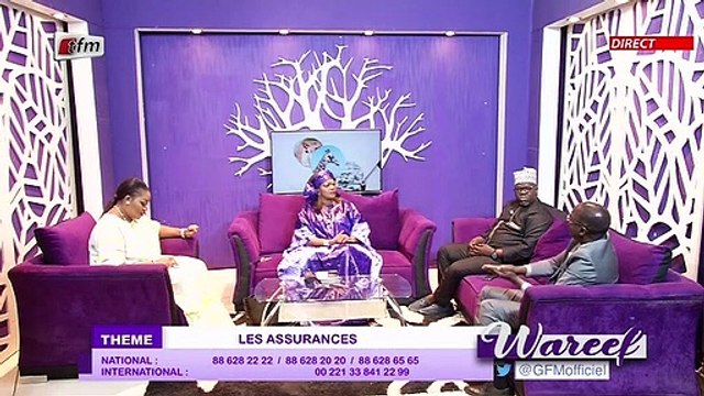 Wareef du 23 Novembre 2020 présenté par Eva Tra - Thème : Assurance