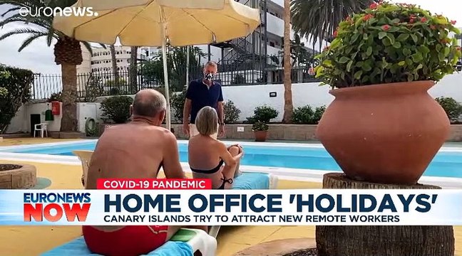 Teleworking holidays: Canary Islands try to attract Europe's growing numbers of remote workers