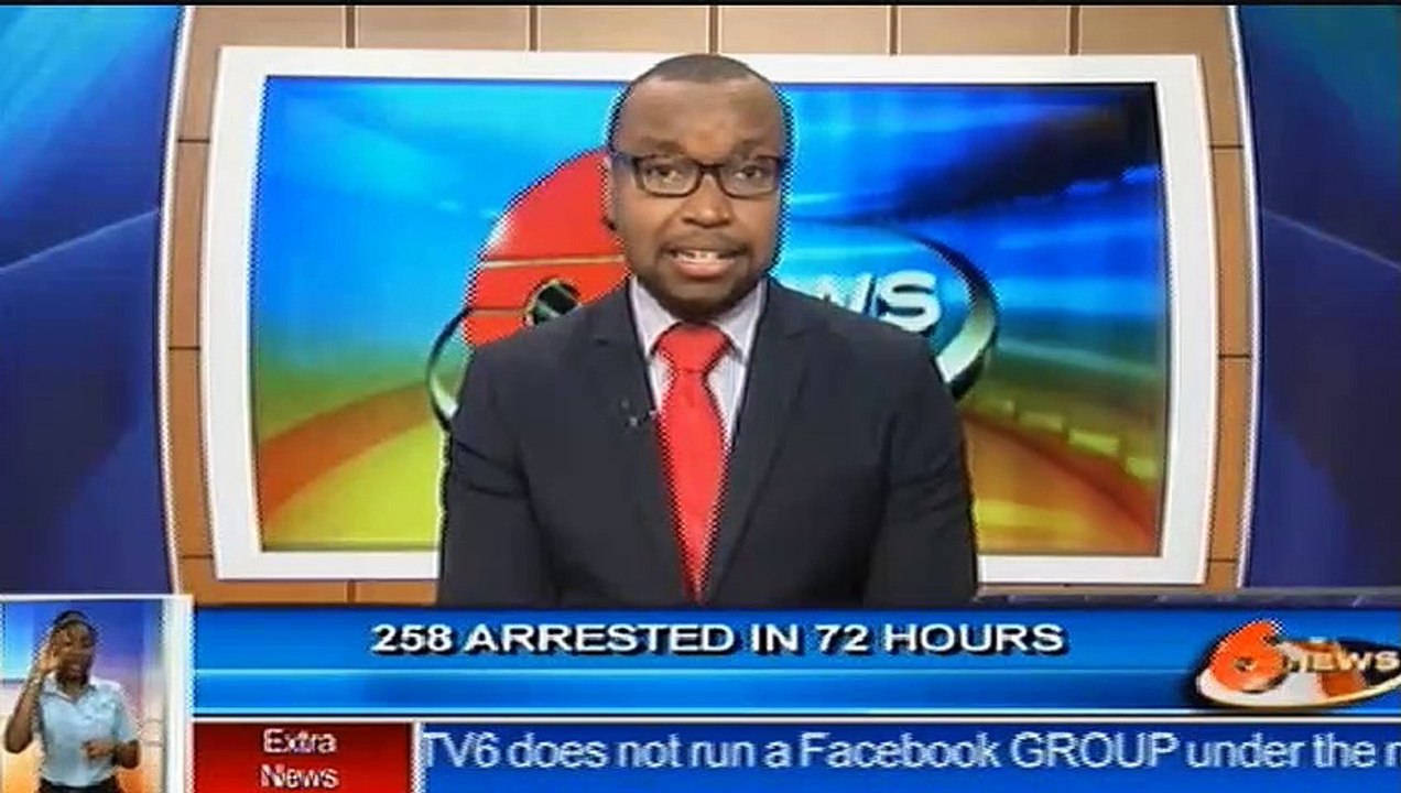 258 arrested