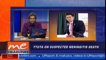 TTUTA On Suspected Meningitis Death