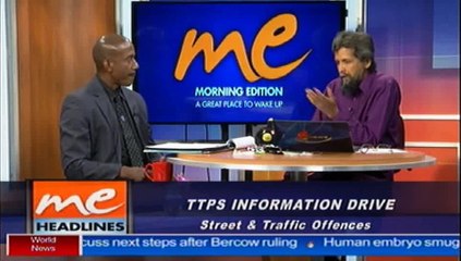 TTPS Information Drive: Street and Traffic Offences