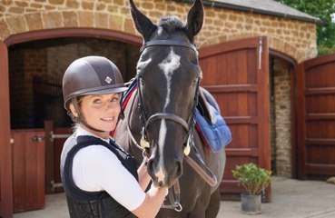 Geri Horner got confidence from horse