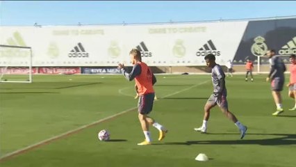 El Real Madrid prepara el encuentro ante el Inter de Milán