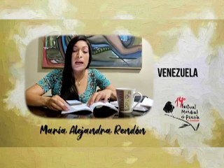 Festival Mundial de Poesía "Razón Doméstica" de María Alejandra Rendón