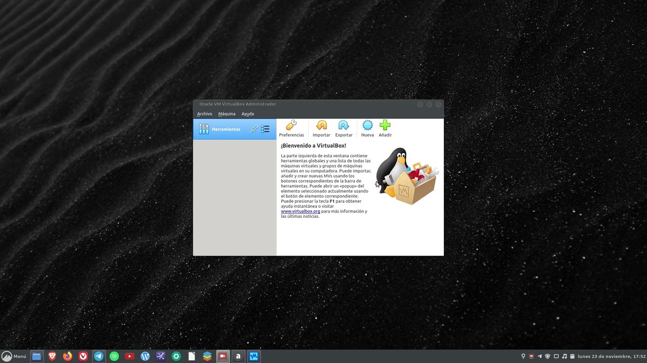 Artículo de El Espíritu de Kusanagi - Virtualizando con VIRTUALBOX