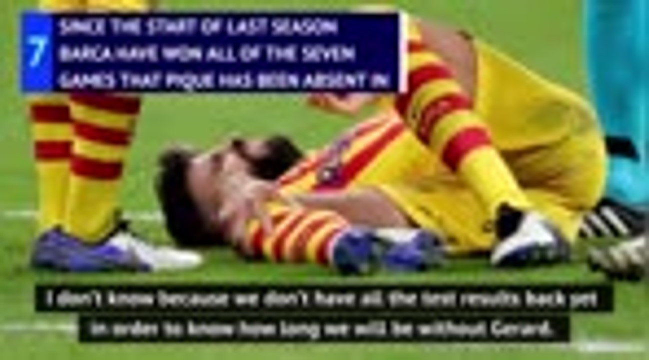 Barca will look to replace injured Pique in the market - Koeman