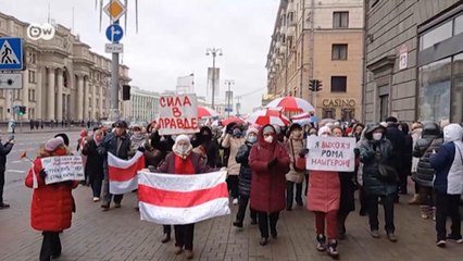 Белорусы протестуют: Марш против фашизма и 107-й день противостояния (23.11.2020)