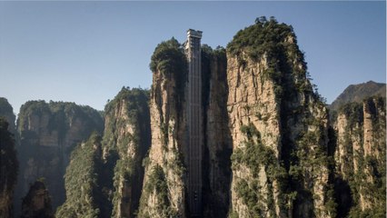 ¿Te subirías? Así es el ascensor exterior más alto del mundo en China