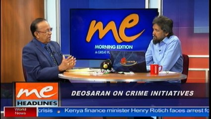 Prof. Ramesh Deosaran on Crime Initiatives (Part 1 of 2) 3