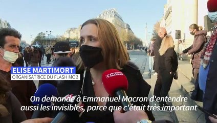 Reconfinement: flash mob pour métiers en péril à Bordeaux