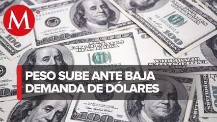 Precio del dólar hoy: Peso sube ante baja demanda de dólares y desarrollo de vacuna