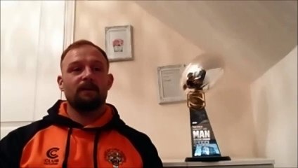 Castleford Tigers' Paul McShane on winning 2020 Steve Prescott Man of Steel