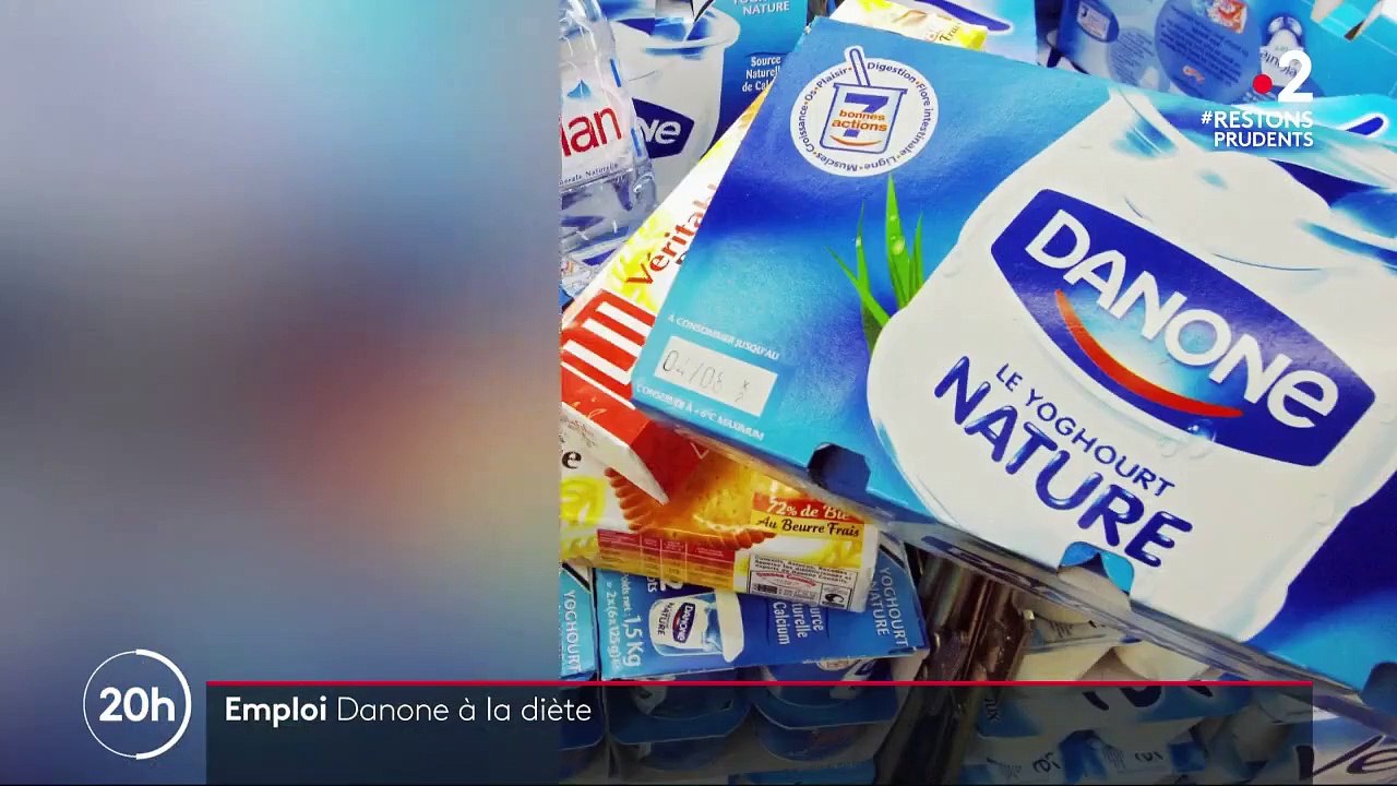 Emploi : 2 000 emplois menacés chez Danone, 500 en France