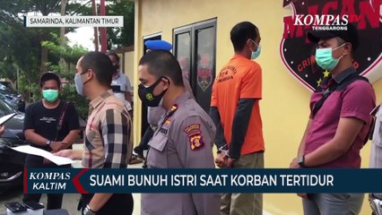 Suami Bunuh Istri Saat Korban Sedang Tertidur