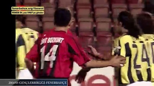 Gençlerbirliği 1-2 Fenerbahçe 24.09.2004 - 2004-2005 Turkish Super League Matchday 7