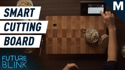 Track your food with this scanning, weight-sensing cooking board — Future Blink