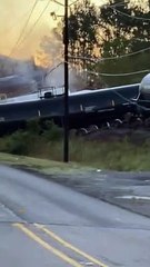 Massive Train Derailment in Texas