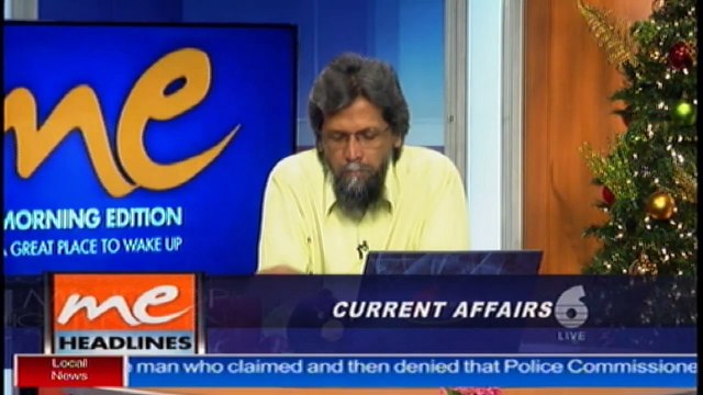 3 - Current Affairs w/ political commentator Ralph Maraj