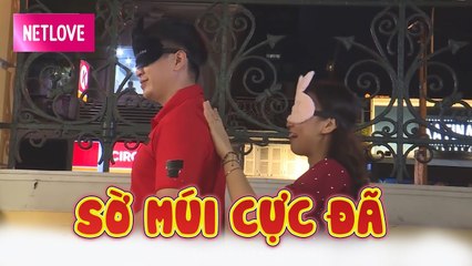 Cô nàng THÍCH THÚ khi được SỜ MÚI chàng hotboy nhân lần đầu gặp