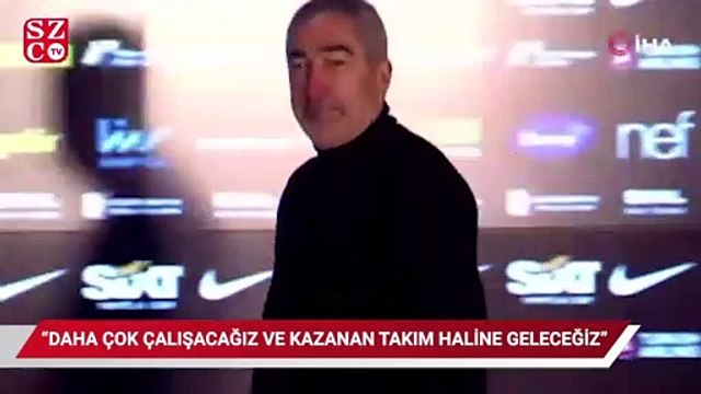 Samet Aybaba: Daha çok çalışacağız ve kazanan takım haline geleceğiz