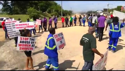 Sanitation Workers Protest For Just Dues