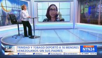 Trinidad y Tobago deportó en un bote a 16 niños venezolanos