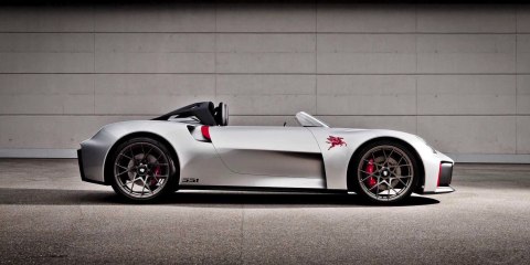 The Porsche Vision Spyder: Porsche's Tribute to the 550 and the 914