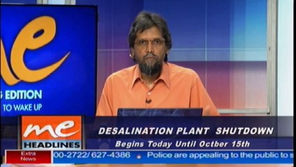 Desalination plant shutdow Pt 1