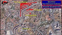 Catania - Blitz antidroga a San Giovanni Galermo 101 arresti (23.11.20)