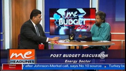 Post budget discussion- Energy Sector Pt 2