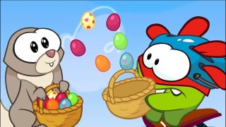 Om Nom Stories: Super-Noms - Easter Stir - Funny cartoons for kids