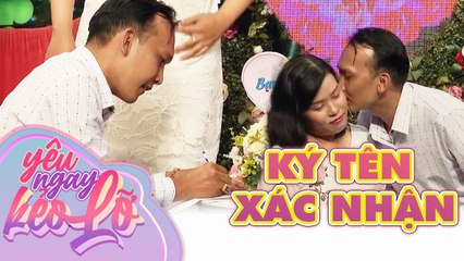 Anh bán thịt heo chấp nhận KÝ TÊN vào cam kết hẹn hò ngay tại sân khấu | Bạn Muốn Hẹn Hò #654