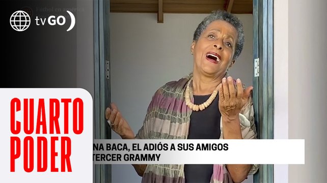 Susana Baca grabó en el confinamiento A capella con el que ganó el Latin Grammy | Cuarto Poder