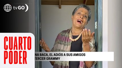 Susana Baca grabó en el confinamiento  "A capella" con el que ganó el Latin Grammy | Cuarto Poder