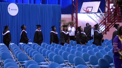 Paula Mae Weeks At ROYTEC Graduation